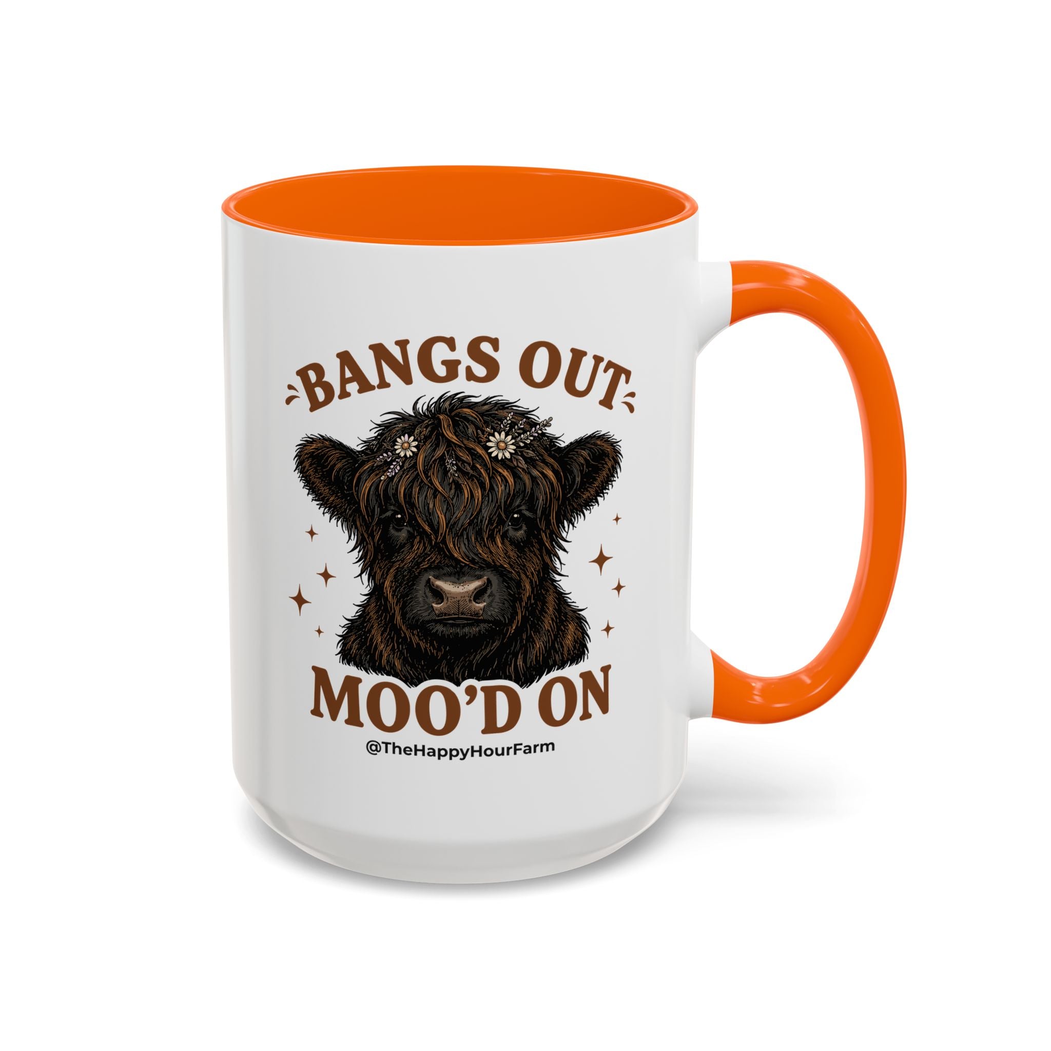 Bangs Out Moo'd On Coffee Mug