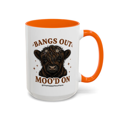 Bangs Out Moo'd On Coffee Mug