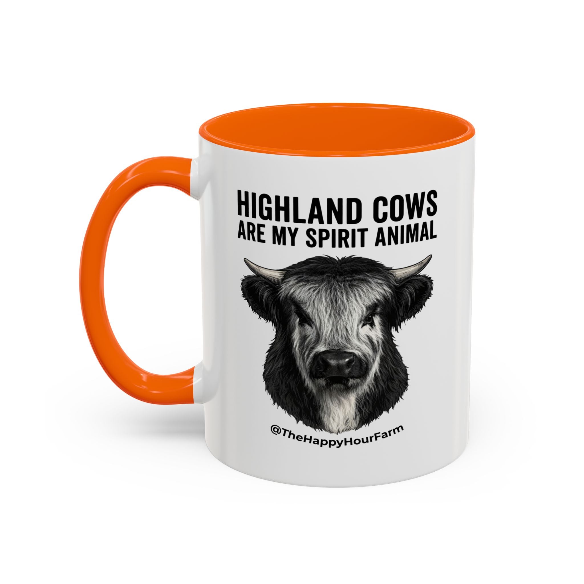 Highland Cows Are My Spirit Animal Coffee Mug