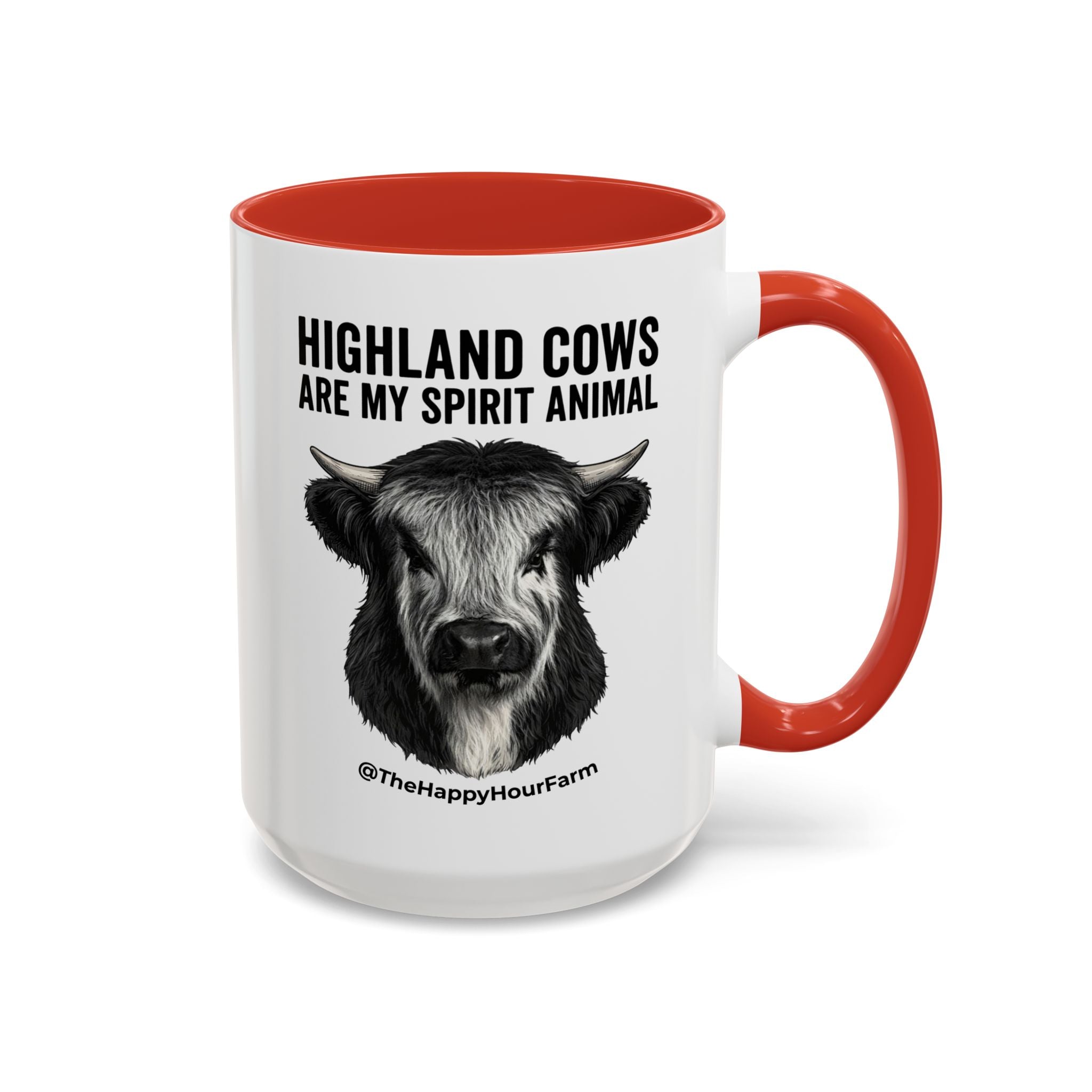Highland Cows Are My Spirit Animal Coffee Mug