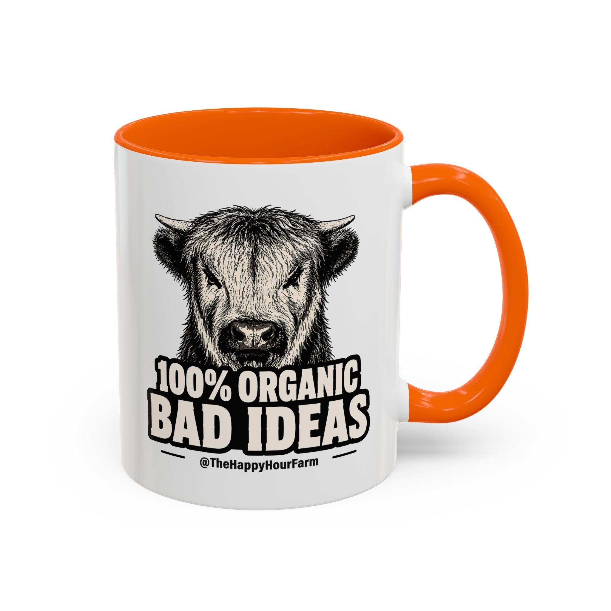 100% Organic Bad Ideas Coffee Mug