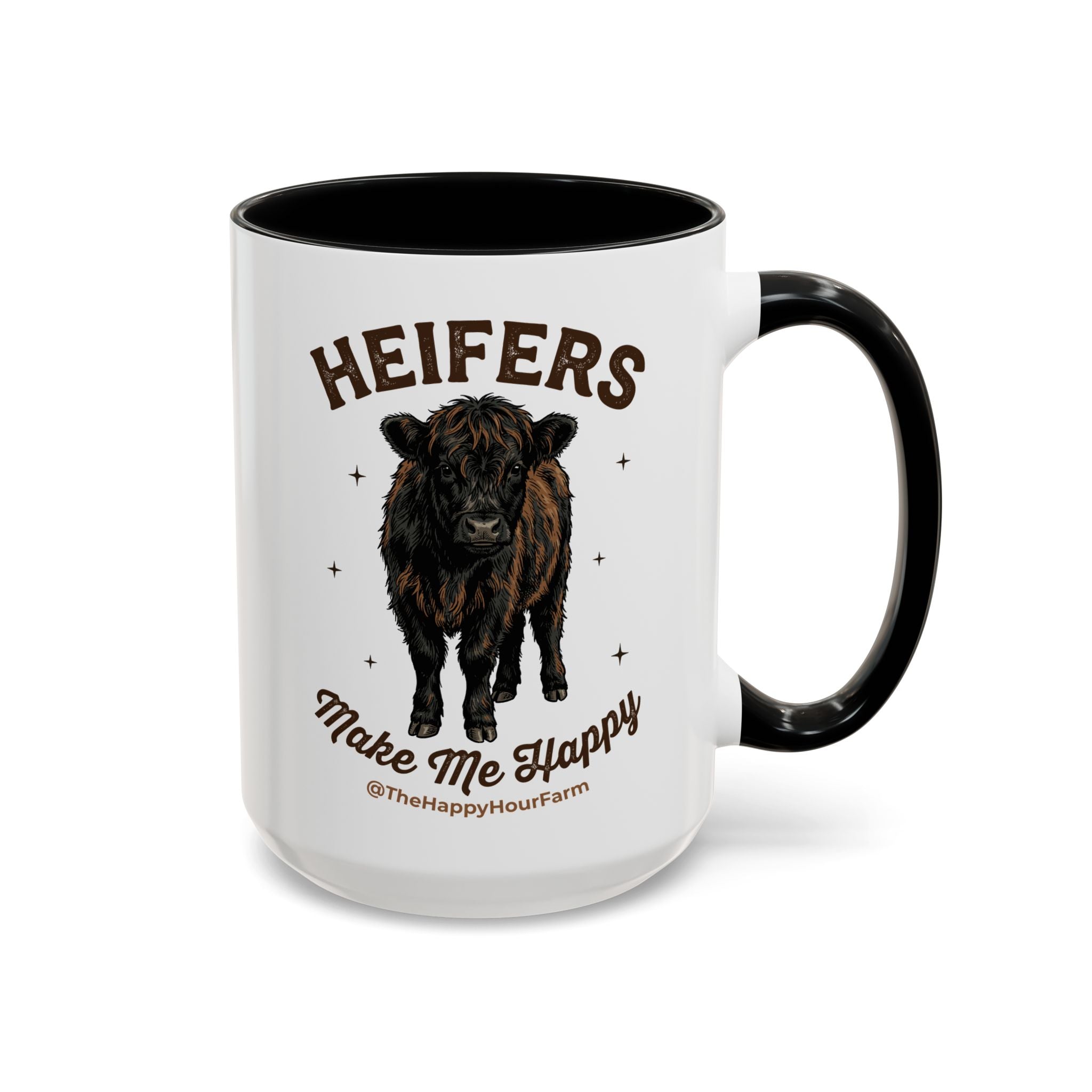 Heifers Make Me Happy Coffee Mug
