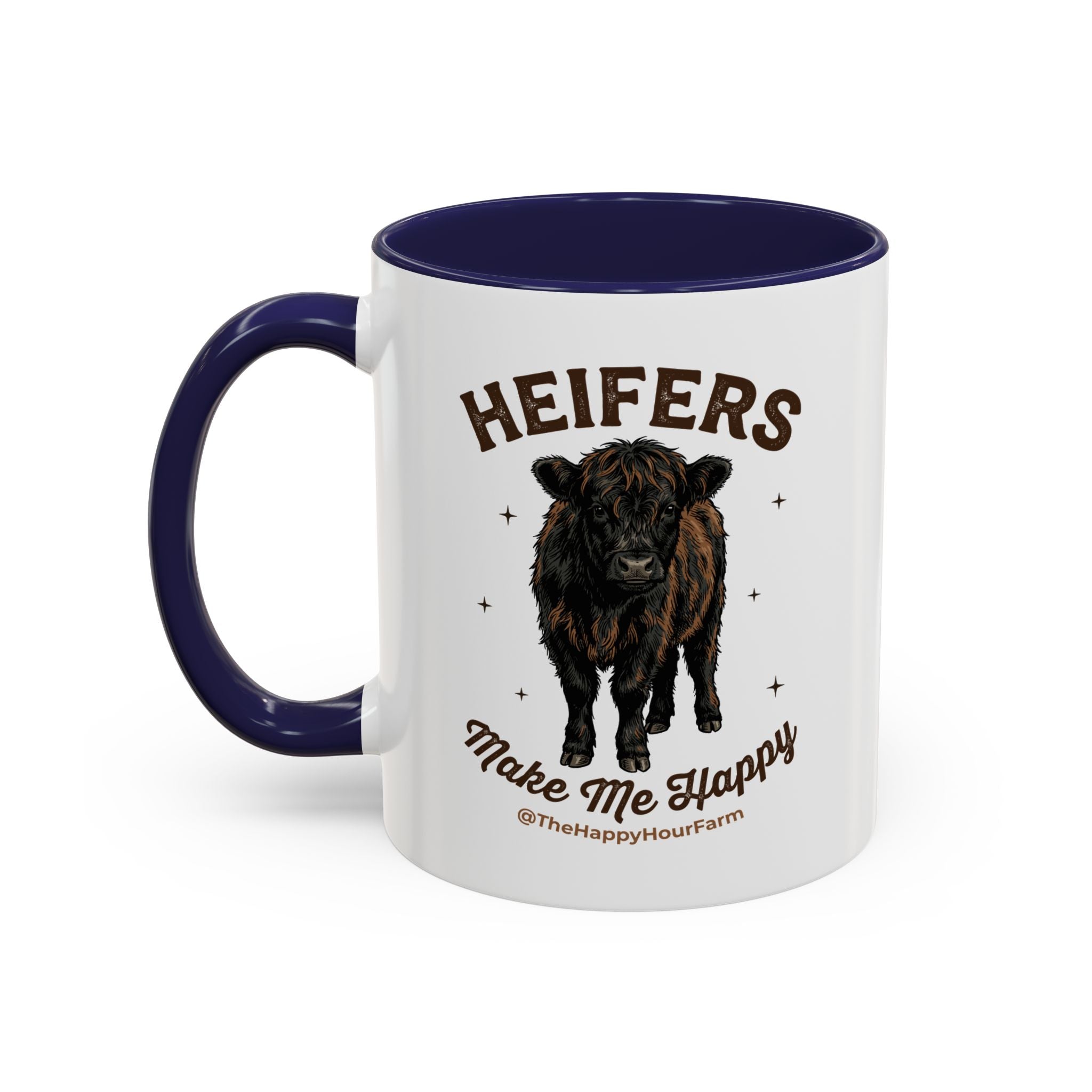 Heifers Make Me Happy Coffee Mug