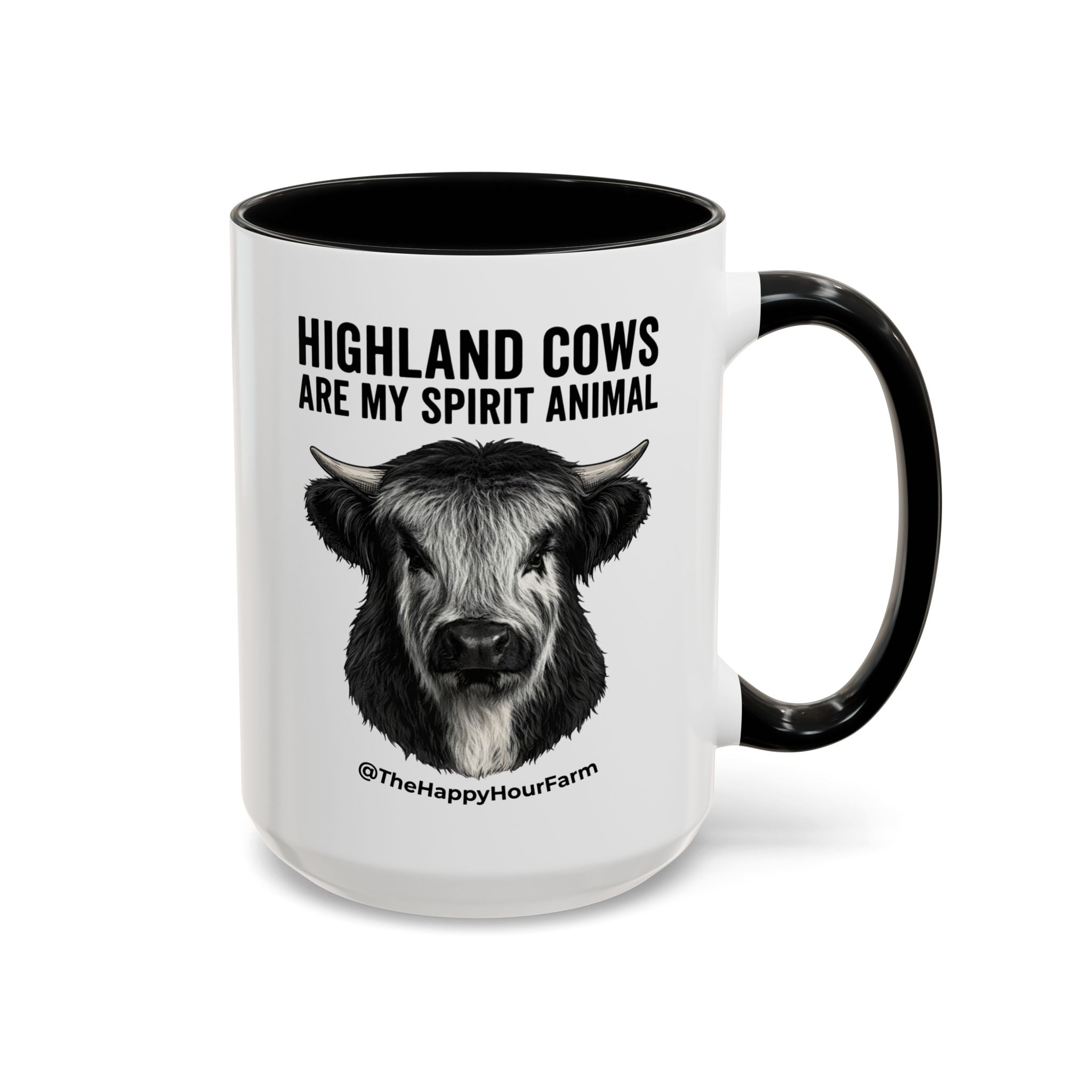 Highland Cows Are My Spirit Animal Coffee Mug