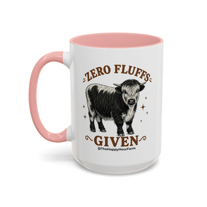 Zero Fluffs Given Coffee Mug