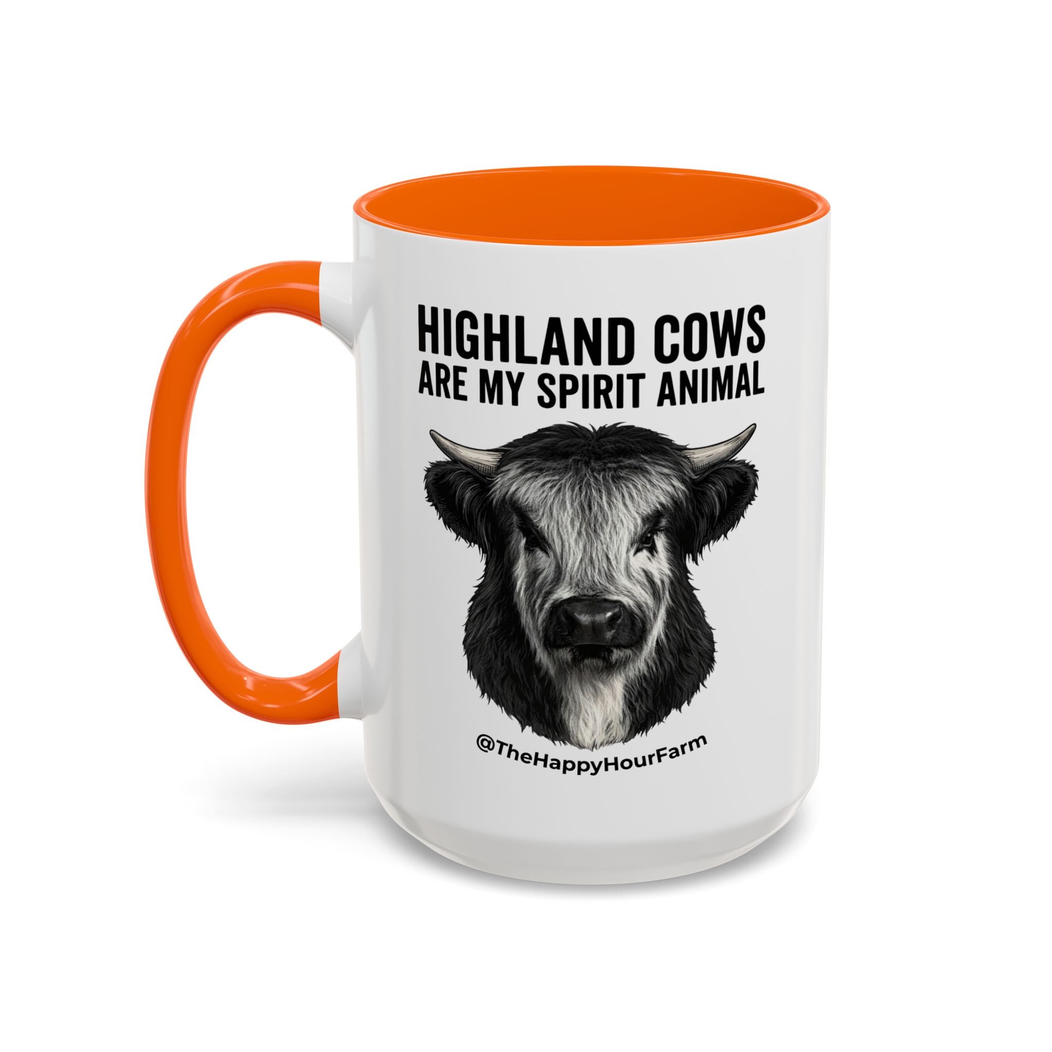 Highland Cows Are My Spirit Animal Coffee Mug
