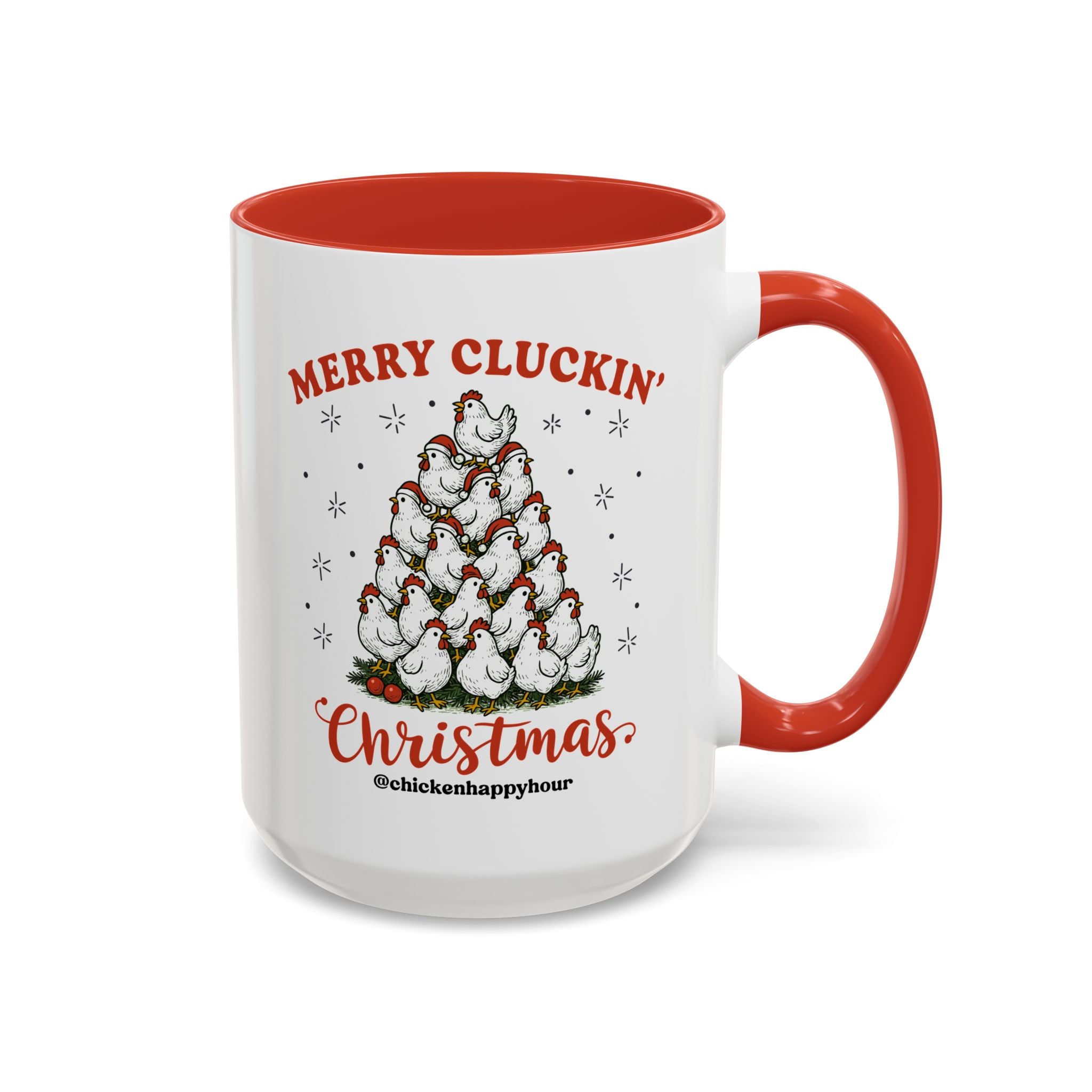 Merry Cluckin' Coffee Mug