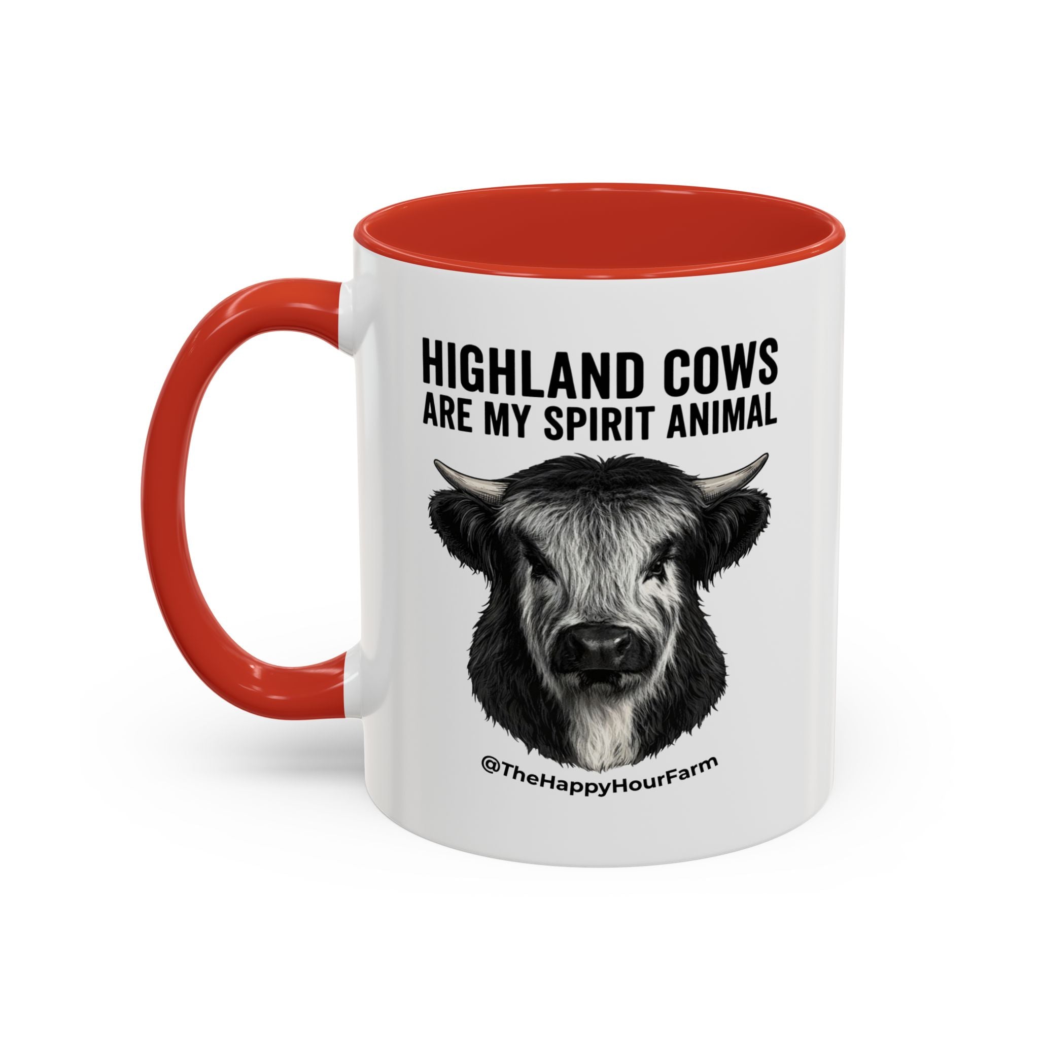 Highland Cows Are My Spirit Animal Coffee Mug