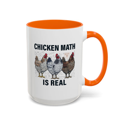 Chicken Math is Real Coffee Mug