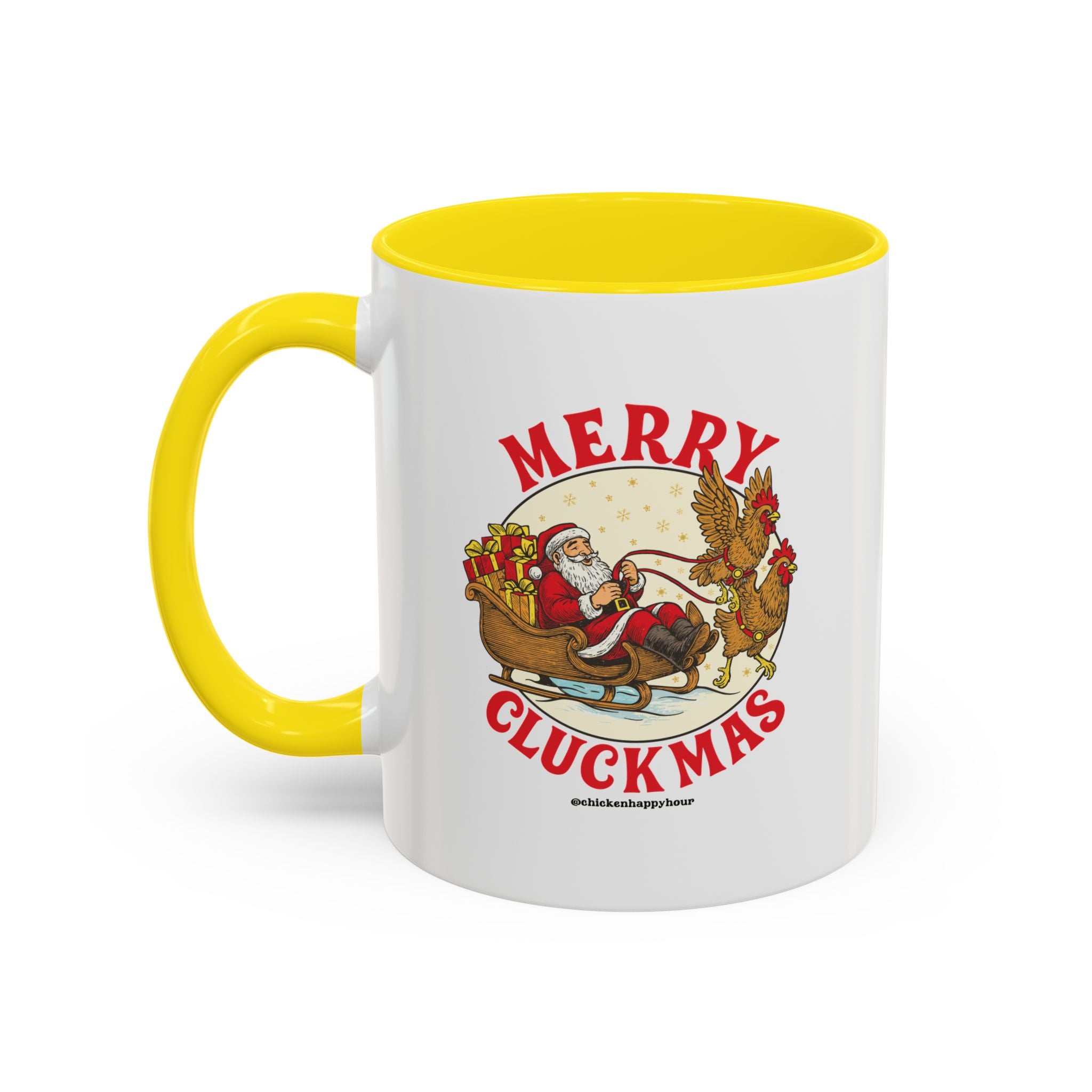 Merry Cluckmus Coffee Mug