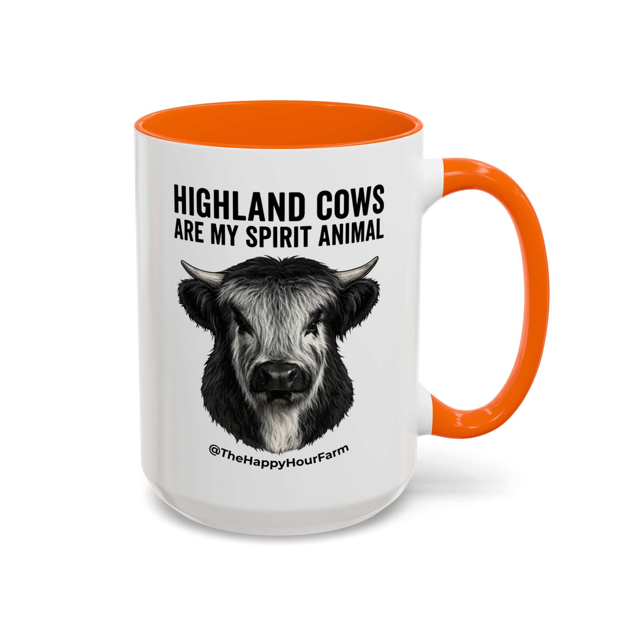 Highland Cows Are My Spirit Animal Coffee Mug