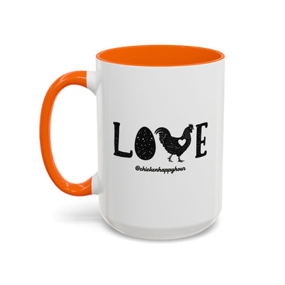 Love Chicken Coffee Mug
