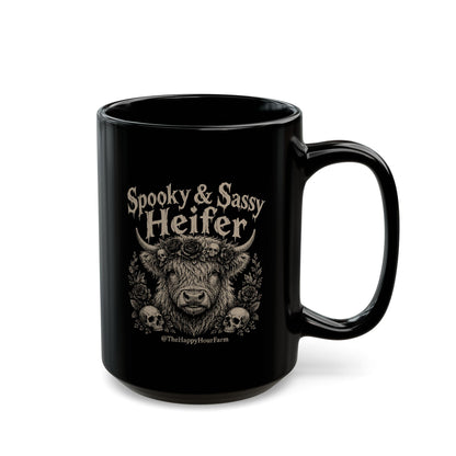 Spooky & Sassy Heifer Coffee Mug