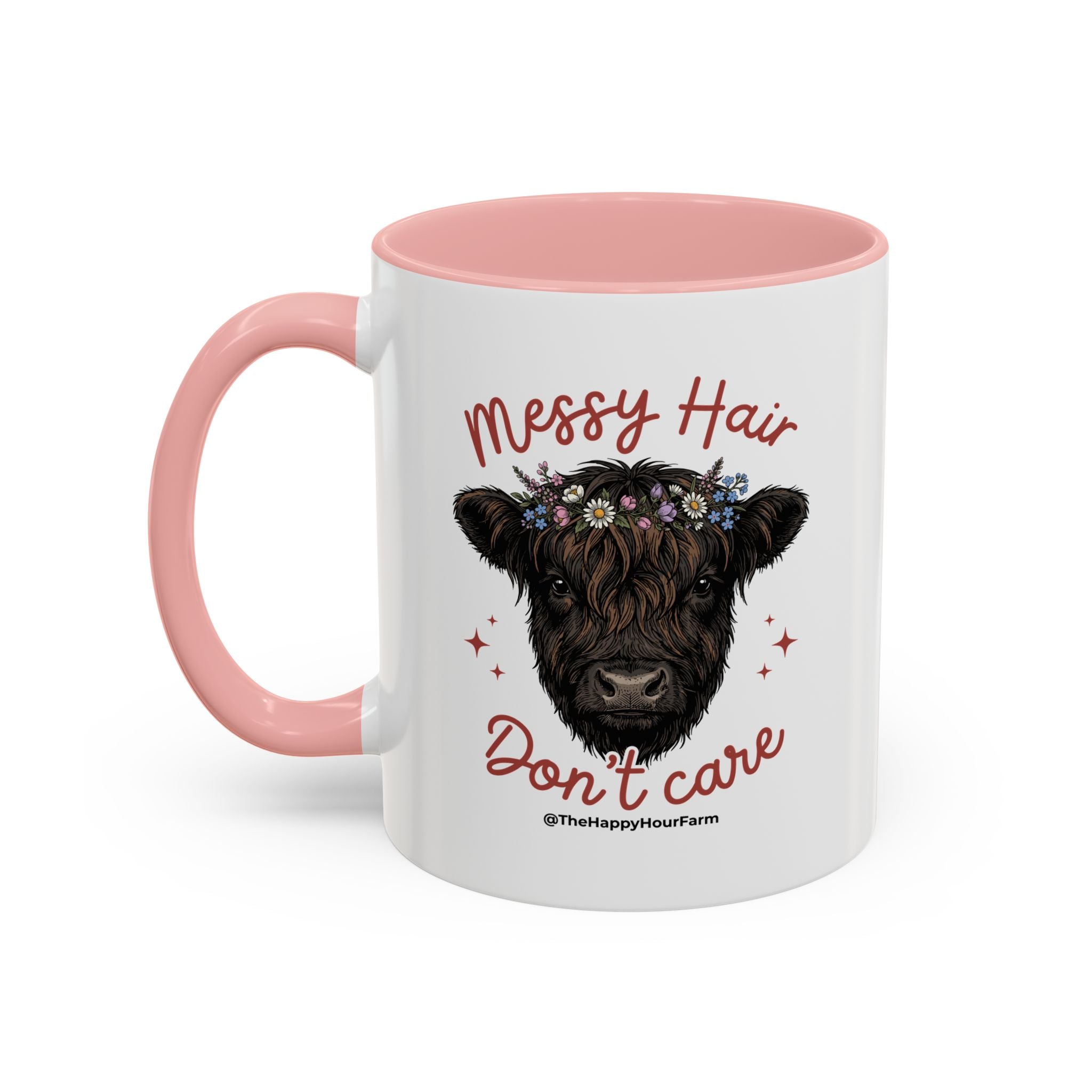 Messy Hair, Don't Care Coffee Mug