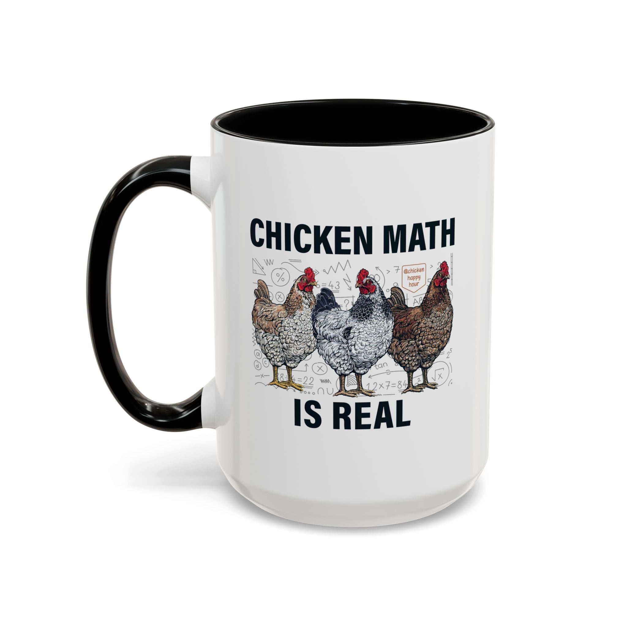 Chicken Math is Real Coffee Mug