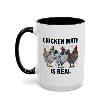 Chicken Math is Real Coffee Mug