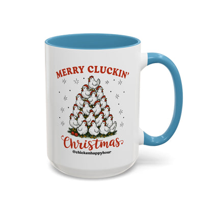 Merry Cluckin' Coffee Mug
