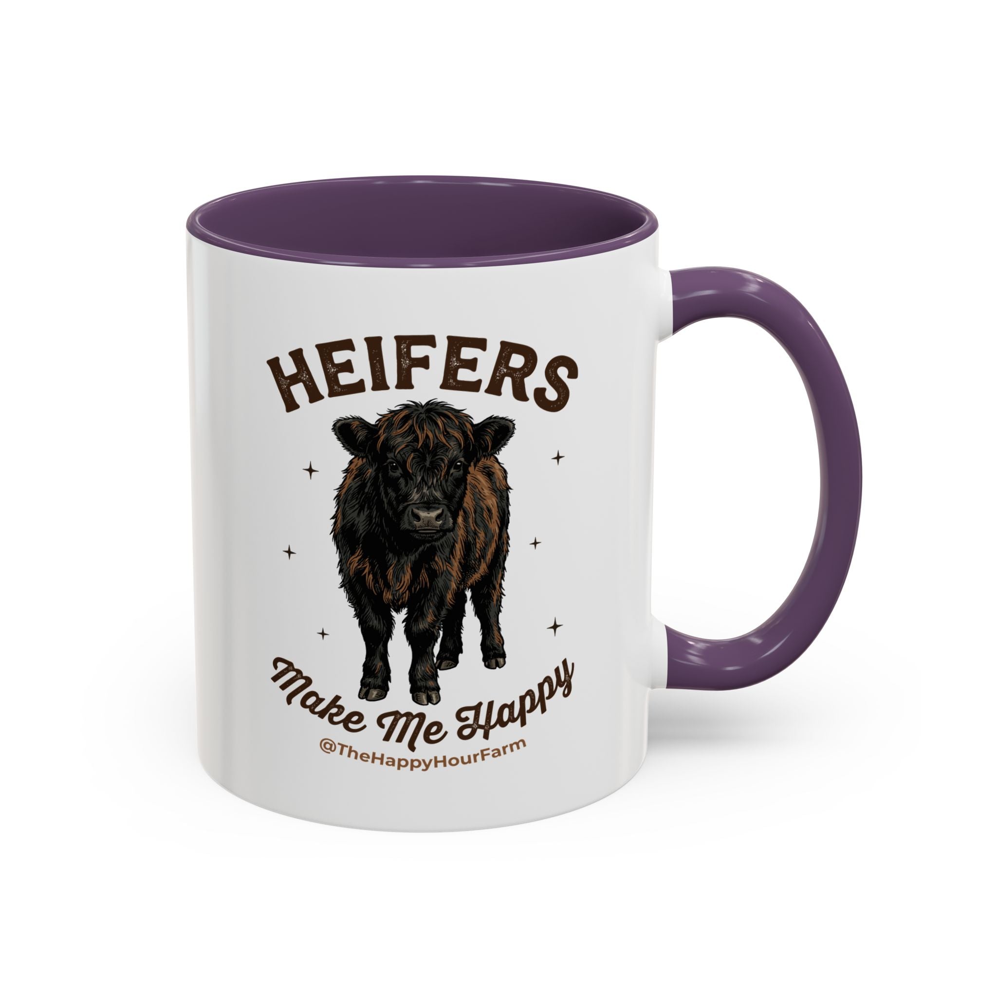 Heifers Make Me Happy Coffee Mug