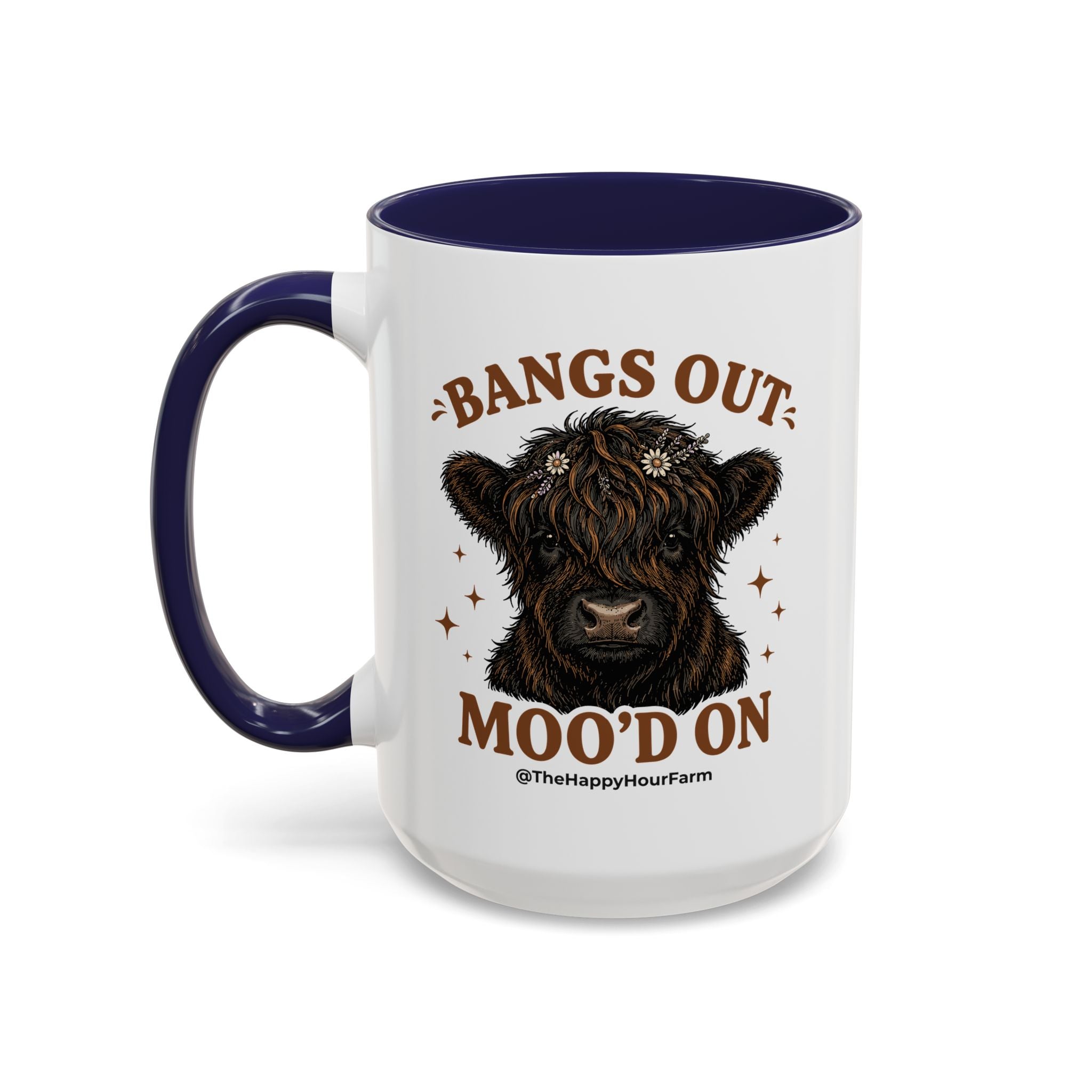 Bangs Out Moo'd On Coffee Mug