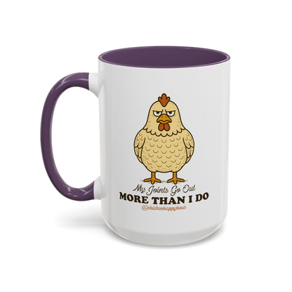 My Joints Go Out More Than I Do Coffee Mug