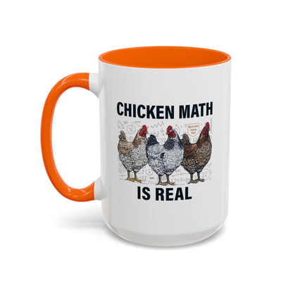 Chicken Math is Real Coffee Mug