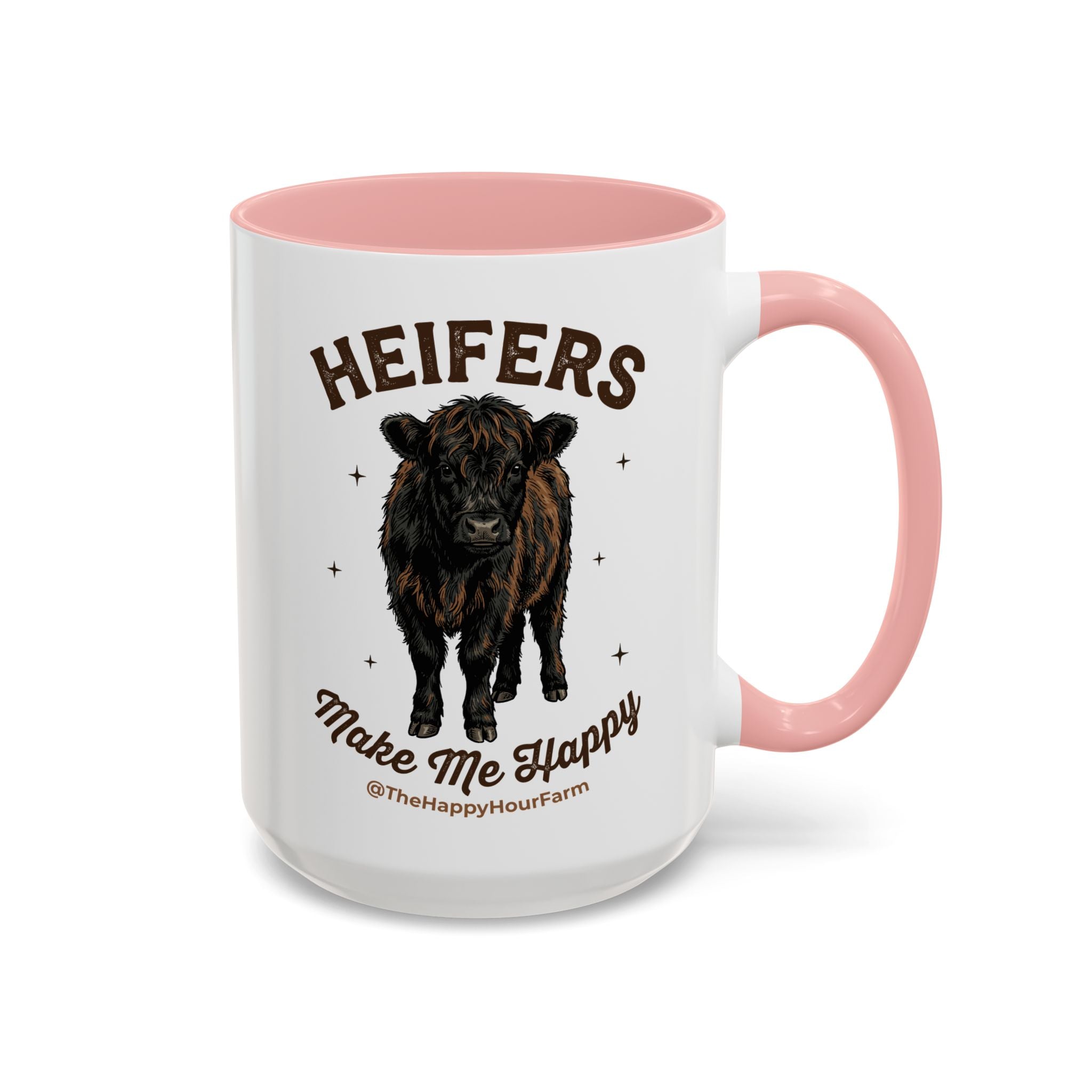 Heifers Make Me Happy Coffee Mug