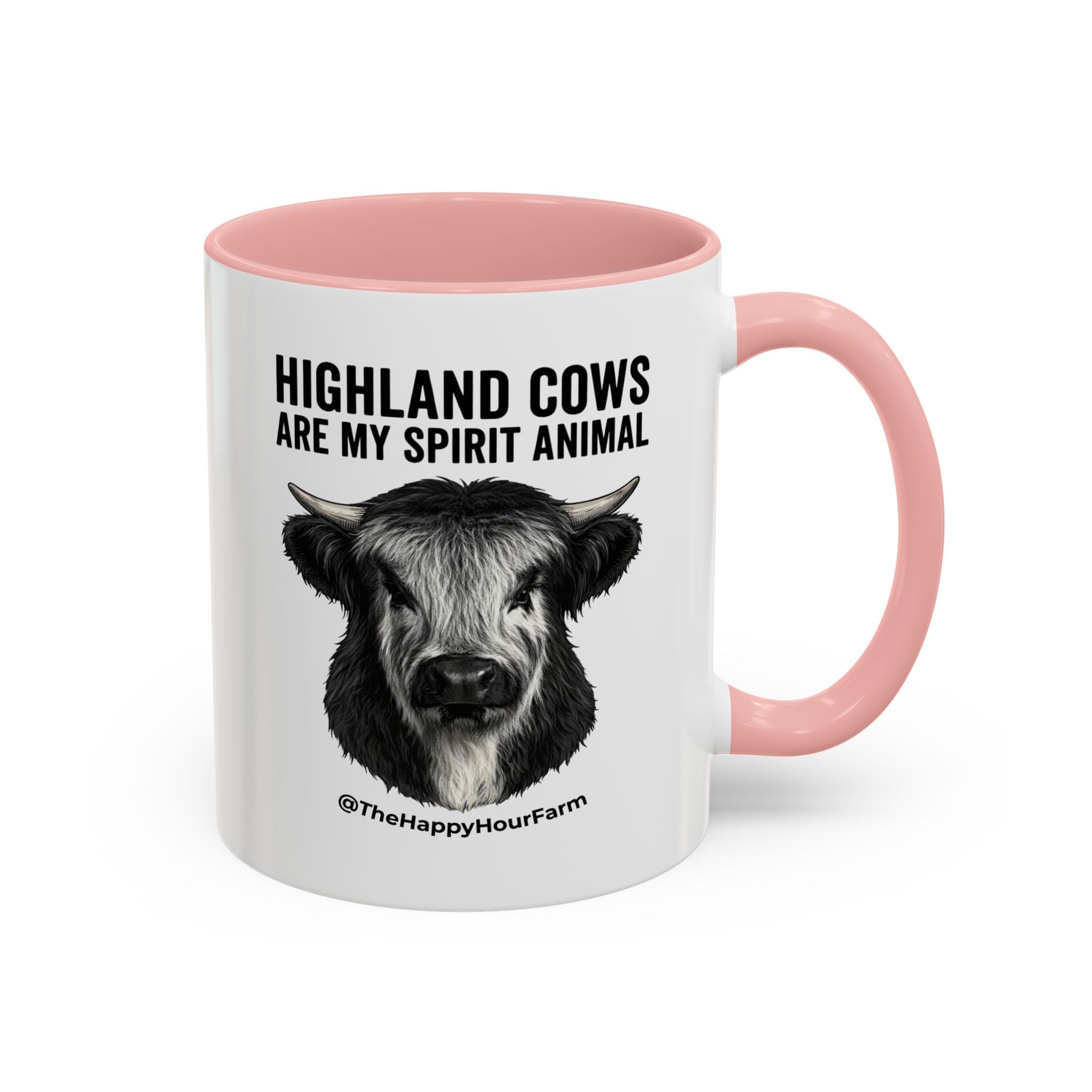 Highland Cows Are My Spirit Animal Coffee Mug