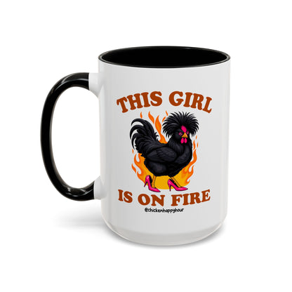 This Girl Is on Fire Coffee Mug