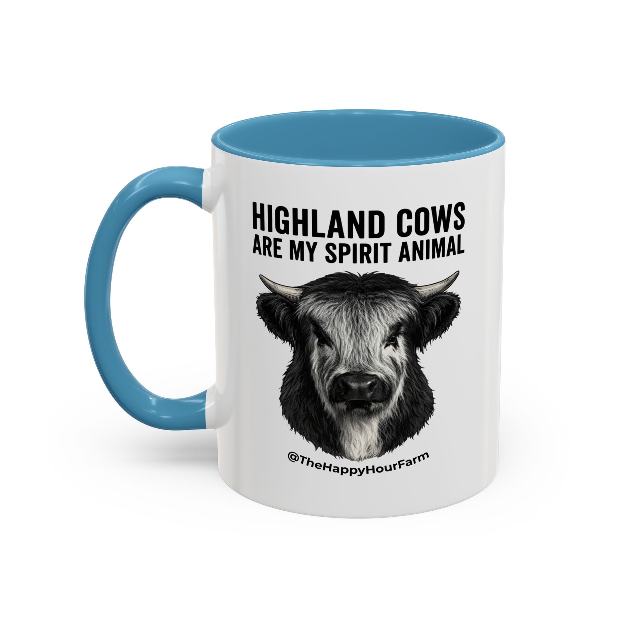 Highland Cows Are My Spirit Animal Coffee Mug