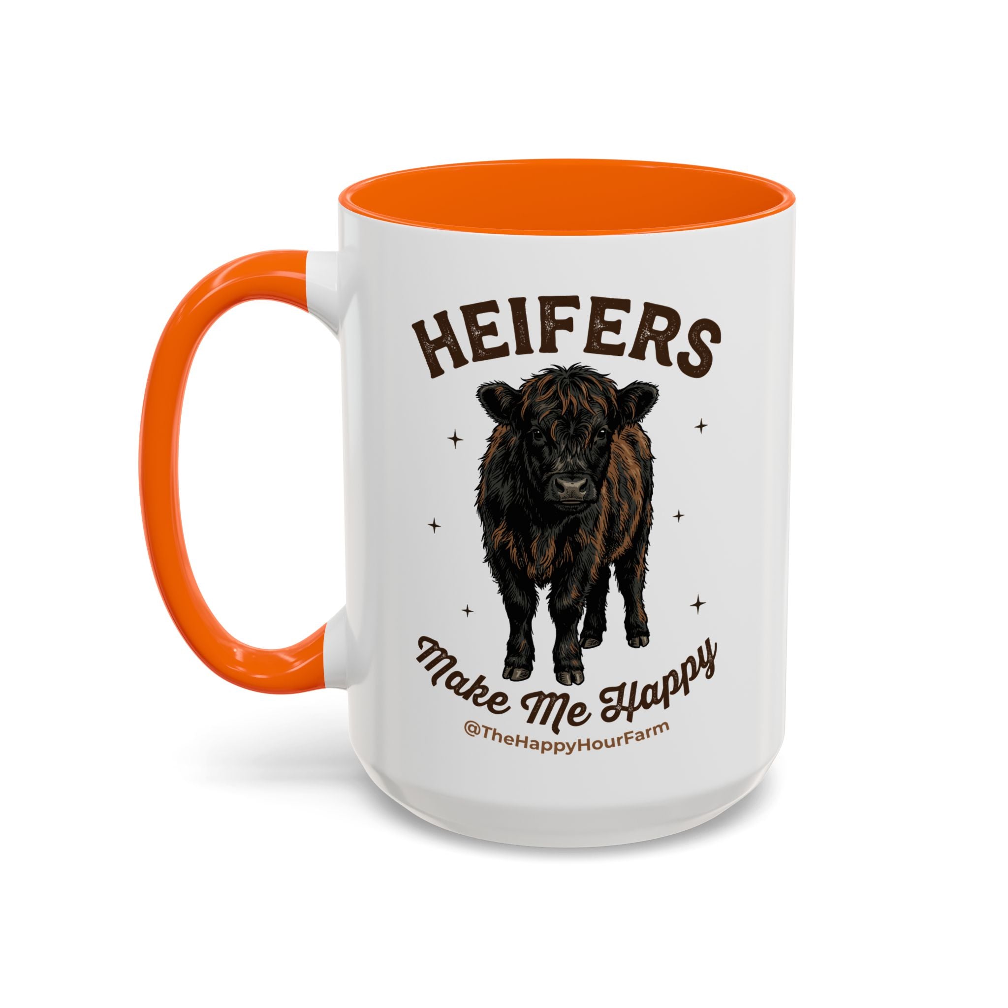 Heifers Make Me Happy Coffee Mug