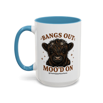 Bangs Out Moo'd On Coffee Mug