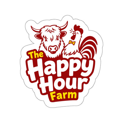 The Happy Hour Farm Logo Sticker