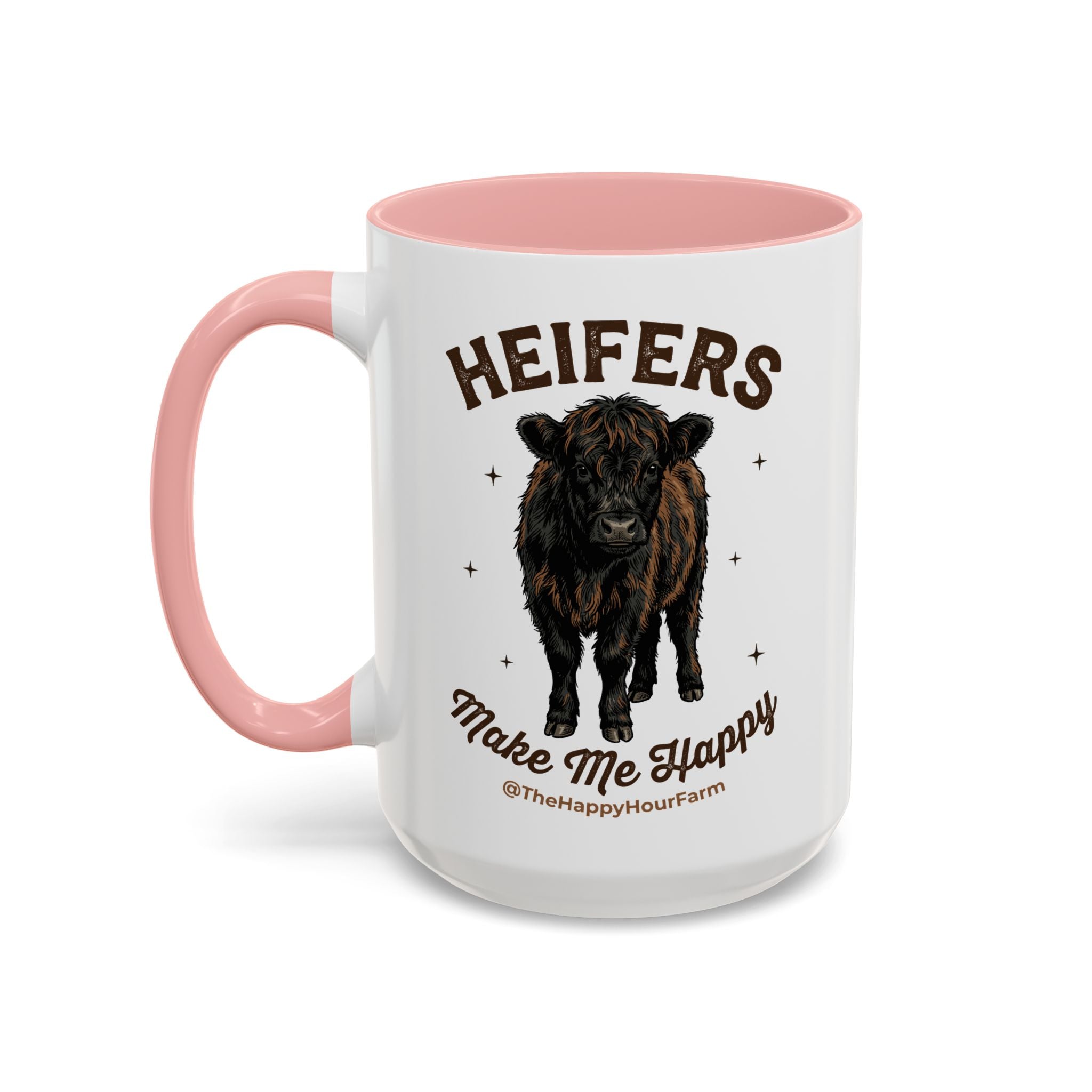 Heifers Make Me Happy Coffee Mug