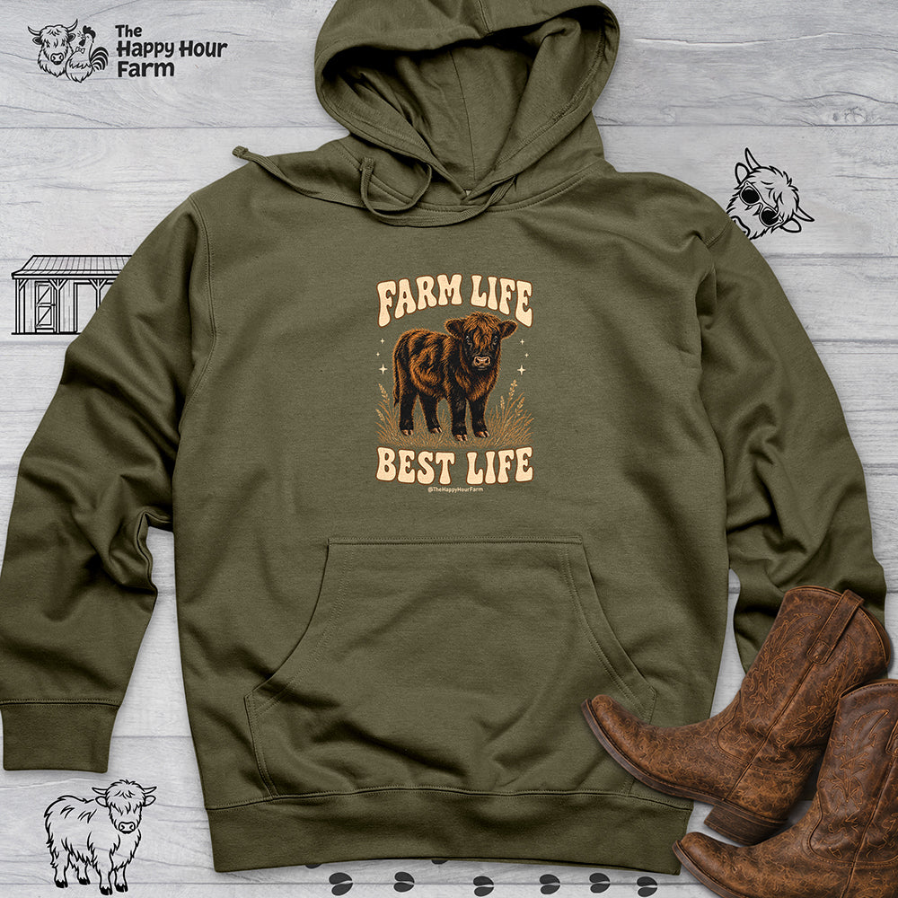 Farm Life Best Life Hooded Sweatshirt
