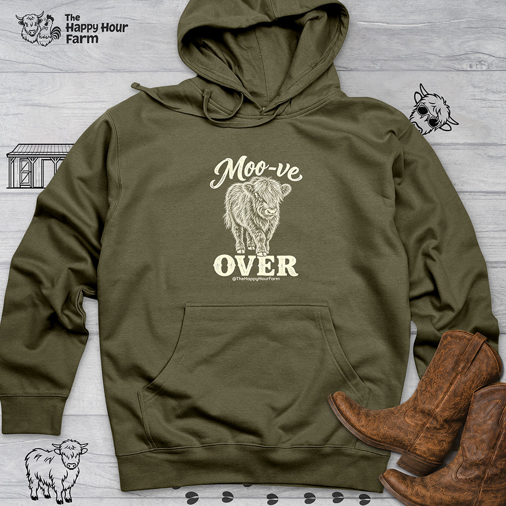 Moo-ve OVER Hooded Sweatshirt