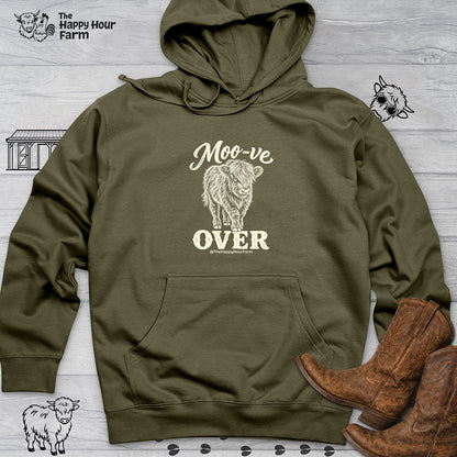 Moo-ve OVER Hooded Sweatshirt