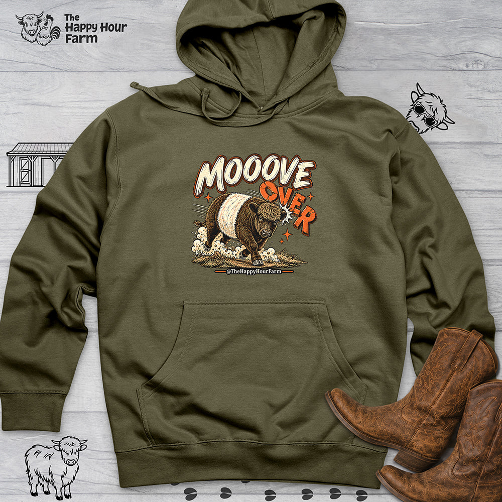 MOOOVE OVER Hooded Sweatshirt
