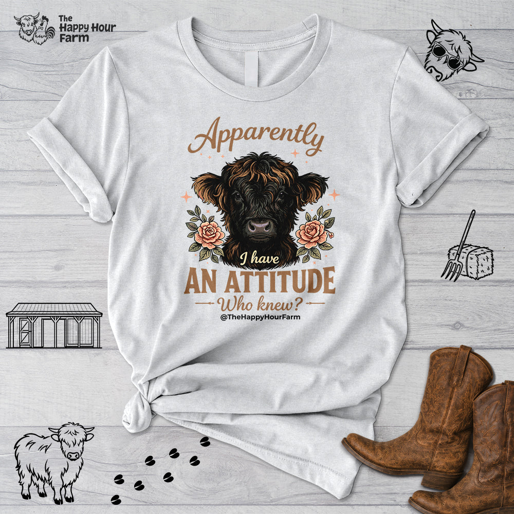 Apparently I Have an Attitude 2 Unisex Tee