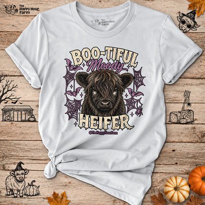 Bootiful Moody Heifer Unisex Tee