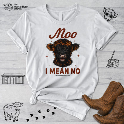 Moo I Mean No Unisex Tee