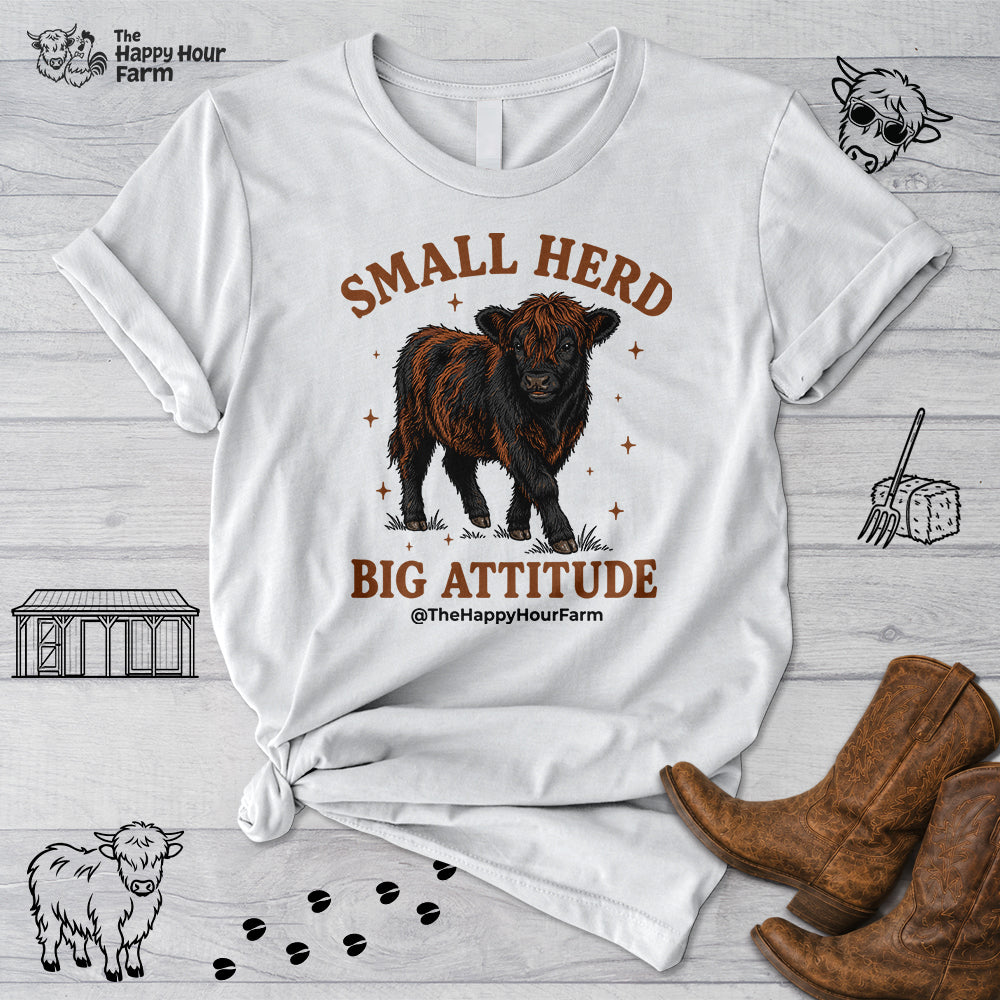 Small Herd Big Attitude Unisex Tee