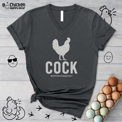 COCK V-Neck Tee