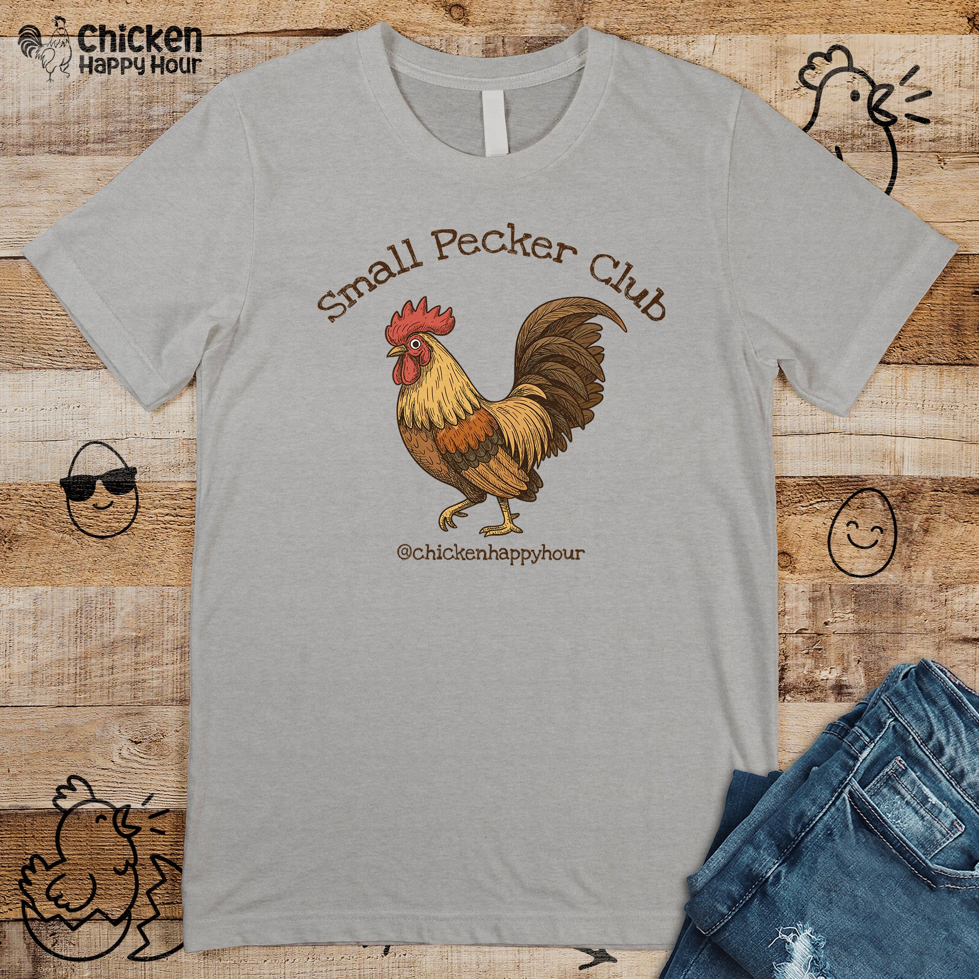 Small Pecker Club Unisex Tee