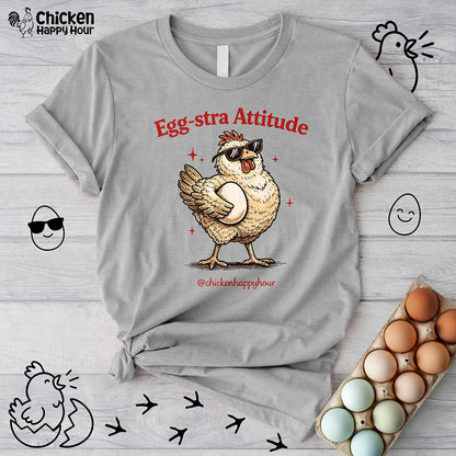 Egg-stra Attitude Unisex Tee