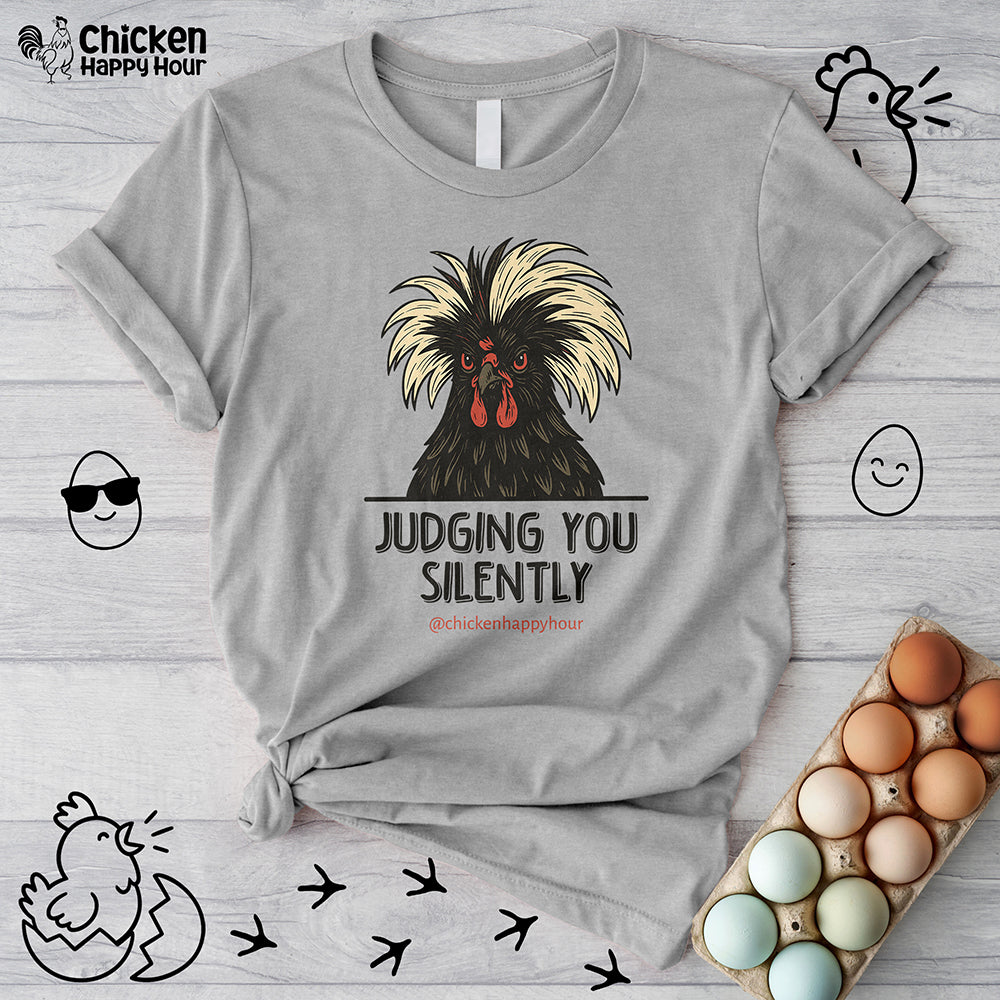 Judging You Silently Unisex Tee