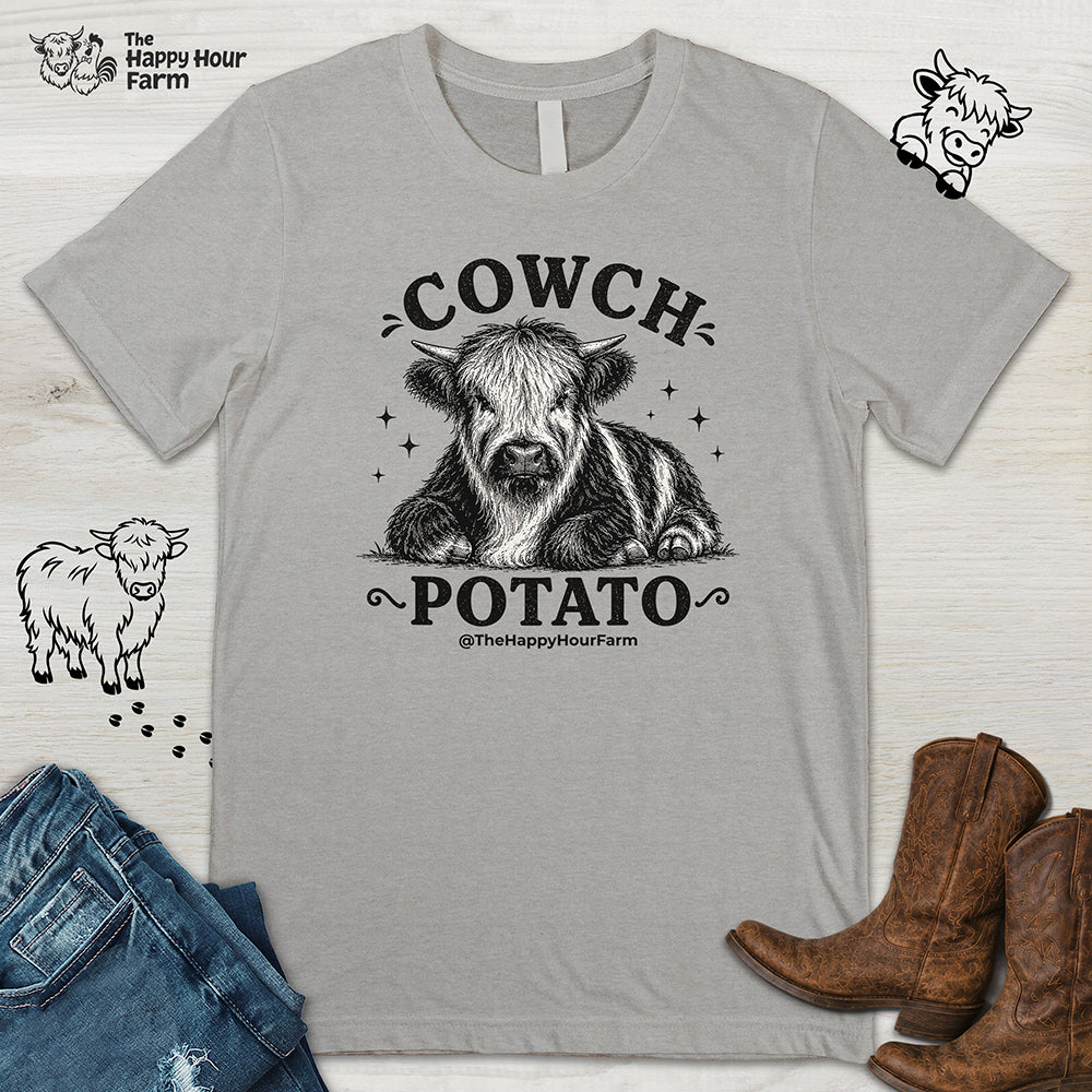 Cowch Potato Unisex Tee