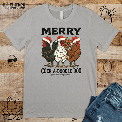 Merry Cock  a Doodle Doo Unisex Tee
