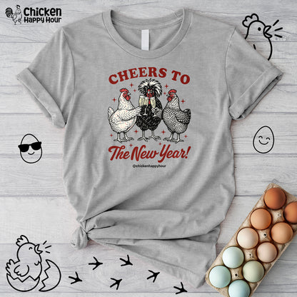 Cheers to The New Year Unisex Tee