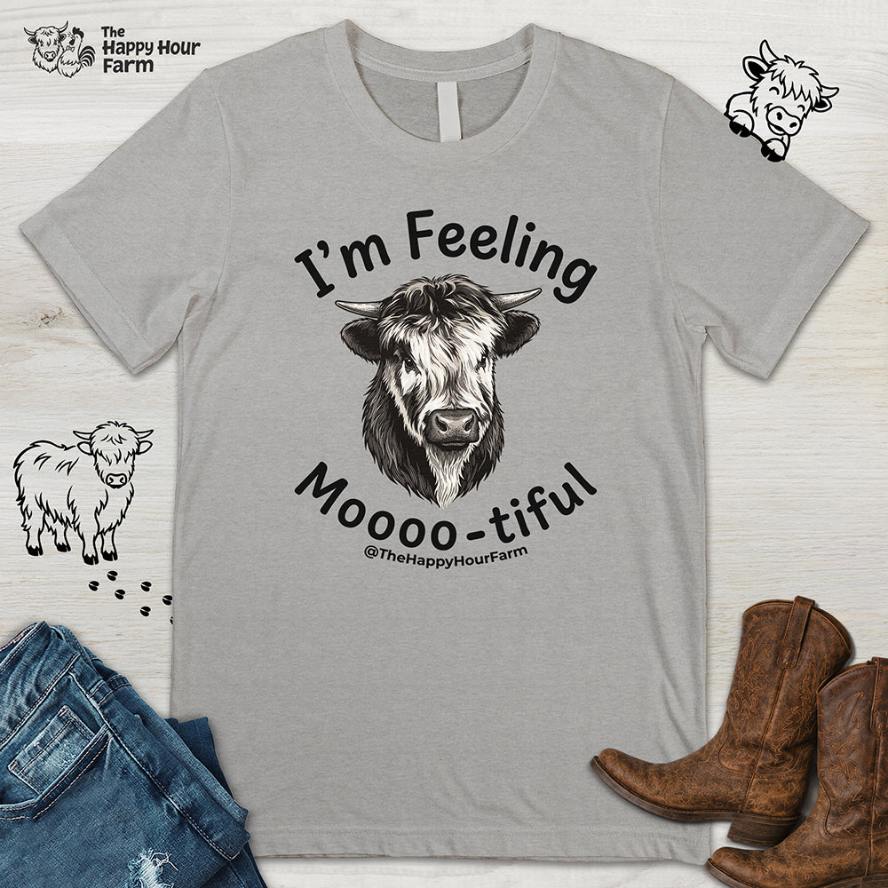I'm Feeling Moooo-tiful Unisex Tee