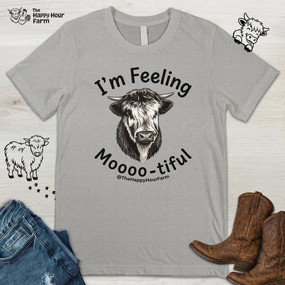 I'm Feeling Moooo-tiful Unisex Tee